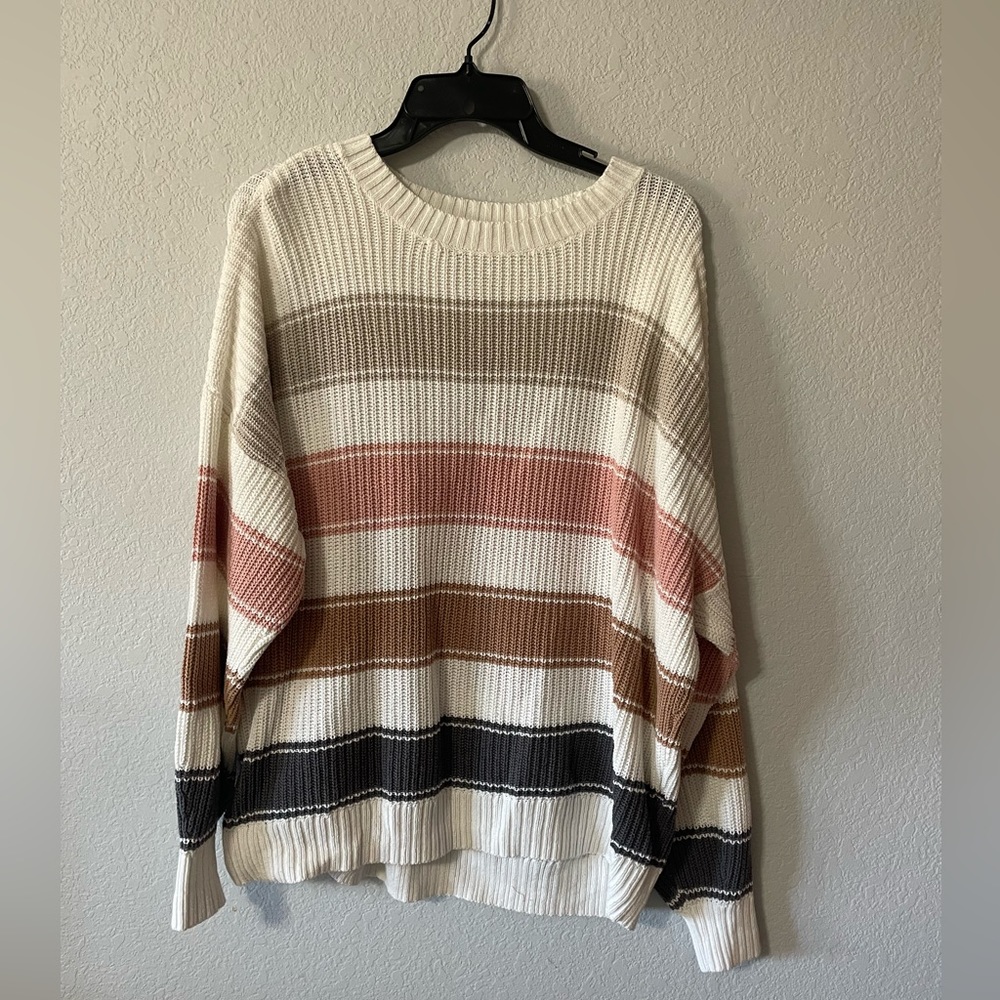Hollister striped sweater